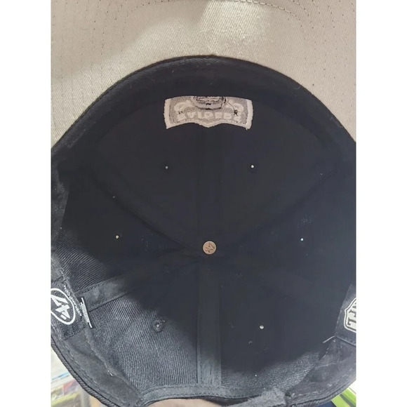 Las Vegas Raiders Adjustable Black‎ Hat By 47 Brand - Picture 6 of 6